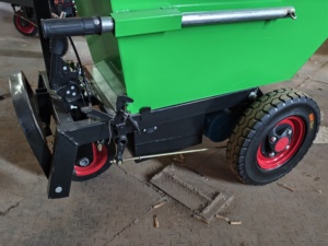Triciclo Volquete Eléctrico de 1T con Elevación Hidráulica de Acero y Ruedas Neumáticas para Transporte de Materiales de Construcción - Product Image 3