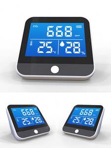 Moniteur de qualité de l'air à écran LCD DM306C, détecteur avec capteur NDIR, détecteur de <span class=keywords><strong>CO2</strong></span> pour la <span class=keywords><strong>mesure</strong></span> de la pollution atmosphérique - Product Image 4