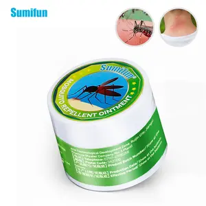 Sumifun 모기-격퇴 크림 아마존 temu 10G 녹색 허브 밤 모기 물린 차병 상쾌한 크림 K20003