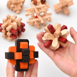<span class=keywords><strong>Puzzle</strong></span> en bois éducatif traditionnel carré cerveau jouets jeu de fête classique <span class=keywords><strong>Puzzle</strong></span> en bois 3d pour enfants et adultes - Product Image 2