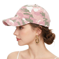 Gorra de béisbol vintage de sarga curvada de 6 paneles al por mayor con logotipo bordado personalizado, de algodón lavado, ajustable para deportes al aire libre