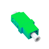 Adaptador de Fibra Óptica LC Simplex LC/PC Monomodo SMF, Conector Compatible con SX, Acoplador de Fibra Óptica