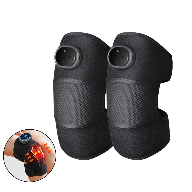 Cordless Electric Knee Massager Heating Vibration