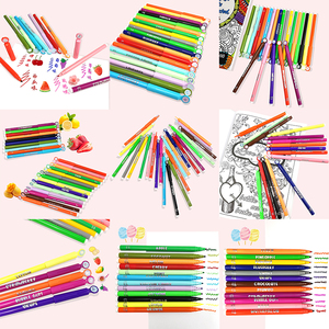 Bút Đánh Dấu nước hoa không độc hại bút vẽ nhựa sinh viên 24 màu Bút Đánh Dấu nước hoa - Product Image 6