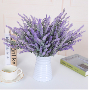 Anfamily Künstliche Lavendelpflanze mit Plastik-Lavendelblüten für Hochzeitsdekoration und Tischdekoration Brautparty <span class=keywords><strong>Olalla</strong></span> - Product Image 6