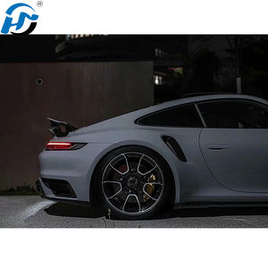 Vinilo fundido de TPU PET de alto brillo de fábrica al por mayor Crystal Storm Grey One Rollo completo 1.52X1 8M/5X60FT para envolturas de automóviles - Product Image 4