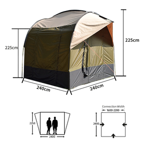 <span class=keywords><strong>Tente</strong></span> de camping rapide à ouverture rapide pour <span class=keywords><strong>hayon</strong></span> de voiture <span class=keywords><strong>4x4</strong></span> tout-terrain, <span class=keywords><strong>tente</strong></span> pare-soleil pour SUV, <span class=keywords><strong>tente</strong></span> arrière de voiture pour camping en plein air - Product Image 4