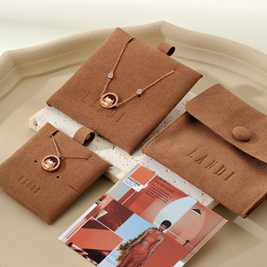 Artículos de Venta Caliente: Bolsas de Joyería de Microfibra con Hebilla, Almohadillas Insertables para Pendientes, Bolsas de Embalaje para Joyería - Product Image 6
