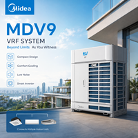 Unité extérieure VRF commerciale Midea MDV9 intelligente tout-en-un à onduleur CC pour projets de climatisation centralisée de bâtiments
