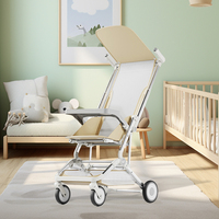 Poussette Compacte Légère en Nylon SHUANGXING SX-KBM7, Système de Voyage Pliable, Capacité de Charge 20KG pour 0-3 Ans, Vente en Gros