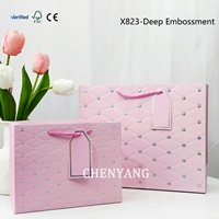 Tas Kertas Laminasi Putih Ramah Lingkungan, Dapat Digunakan Kembali, Cantik, Personal, Logo Kustom, Tahan Lembab, Tali Tiga Untai, Kokoh
