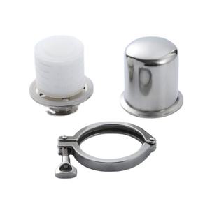 جهاز التنفس الصحي ، صمام فلتر الهواء المصقول من الفولاذ المقاوم للصدأ ، فلتر جسم خزان تخزين الغاز الملحوم - Product Image 2