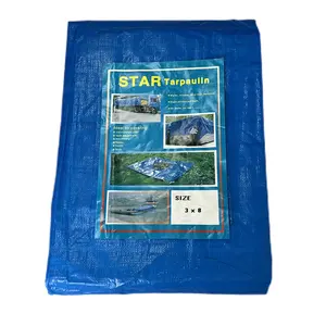 Tarp Cover Zeildoek Waterdichte Aangepaste Pe Dekzeil Gecoat Pe Dekzeil Voor Landbouw Cover