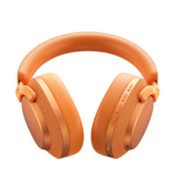 Auriculares Inalámbricos Elegantes Personalizados de PU y Tela, Auriculares Over-Ear, BT6.0, Cancelación de Ruido, Auriculares para Audiófilos