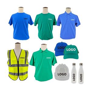 Diseño de Uniformes de Trabajo OEM, Conjuntos para Exteriores, Camiseta con Logotipo Personalizado, Chaleco de Seguridad, Artículos Promocionales con Logotipo - Product Image 2