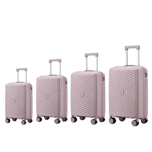 Juego <span class=keywords><strong>de</strong></span> Maletas con Ruedas, 4 Piezas, ABS+PC, Juego <span class=keywords><strong>de</strong></span> Maletas Rígidas para Viaje, Maleta <span class=keywords><strong>de</strong></span> Mano, Cierre Universal, Maleta con Rotación <span class=keywords><strong>de</strong></span> 360 Grados - Product Image 1