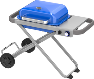 Chariot de barbecue à gaz pliable <span class=keywords><strong>professionnel</strong></span>, gril de fumeur de gaz amovible - Product Image 1