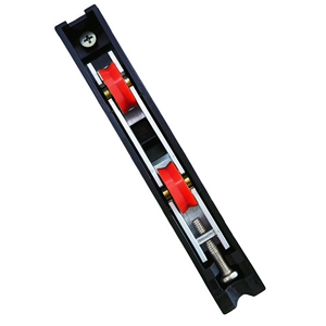 Rodillo <span class=keywords><strong>para</strong></span> Puerta Corredera de Altura Ajustable, Ensamblaje Tándem, Ruedas Cóncavas de Bajo Ruido, Rodamiento de Bolas de Acero, Rodillo Resistente <span class=keywords><strong>para</strong></span> Puerta de Patio - Product Image 6