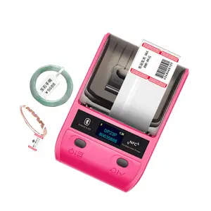 Slimme Handheld Textiel Ontvangstbewijs Vretti Draagbare Draadloze Lijm M110 D11 Goudfolie Rollo Label Printers Met Papieren Etiket