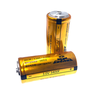 Nhà sản xuất tụ điện lưu trữ năng lượng 2.7/3.0V 350f 480f 600F <span class=keywords><strong>800f</strong></span> 2000F 3000f siêu tụ điện hình trụ Chất lượng cao - Product Image 2