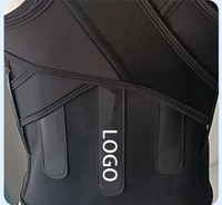 Attelle de soutien de la clavicule, de l'épaule et du dos réglable de qualité, correcteur de posture, gilet, bon pour la correction de la cyphose, de la scoliose, du dos