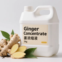 Extrait de gingembre naturel de qualité supérieure, concentré liquide soluble dans l'eau, jus de gingembre pour boisson saine