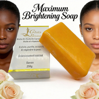 Savon antibactérien OEM à l'huile de carotte et à la vitamine C, éclaircissant maximal, élimine les taches brunes, enrichit, purifie, régénère, vente en gros