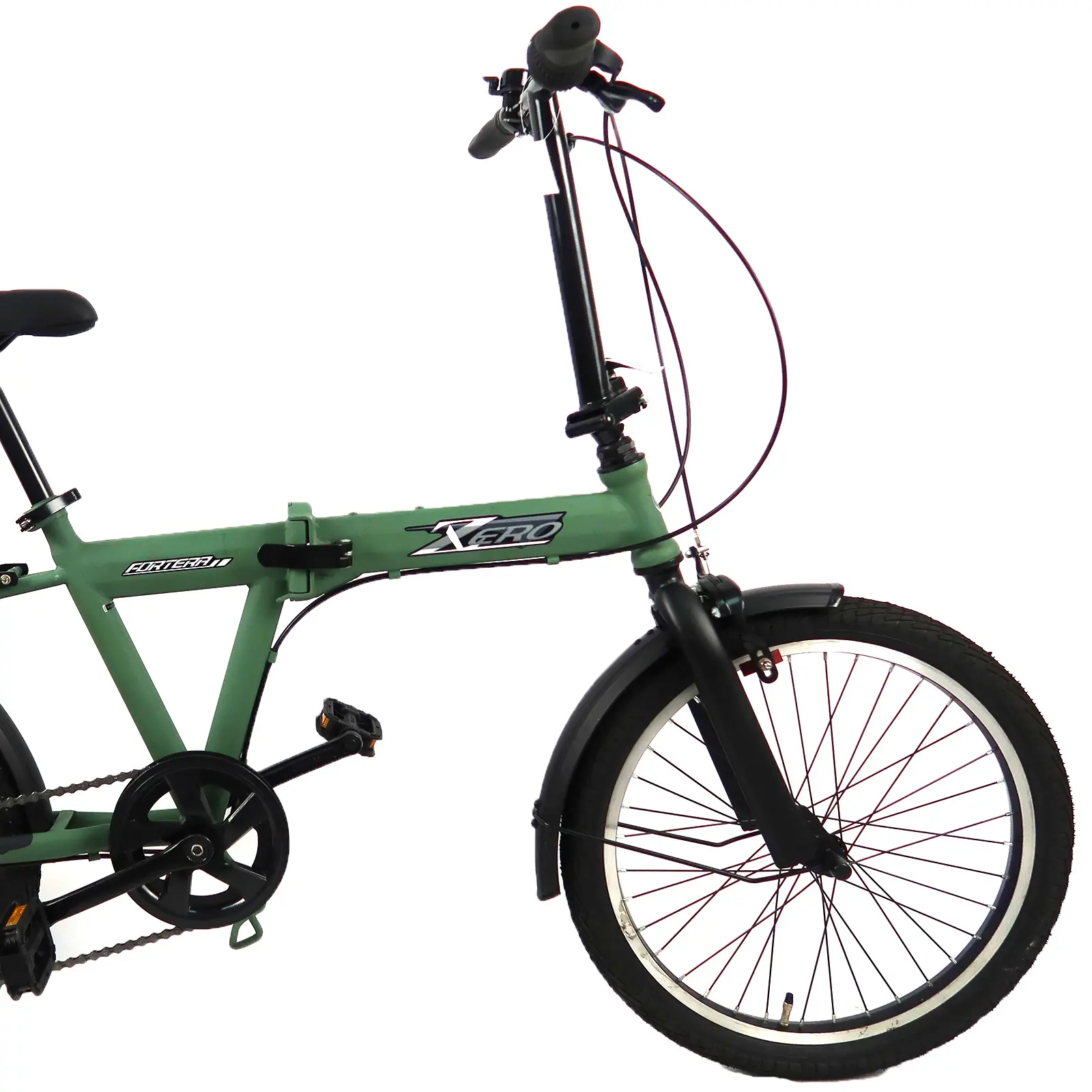 Bicicleta dobrável leve para a cidade, bicicleta recreativa com motorista de 20" para viagens escolares e de trabalho, pode ser colocada no porta-malas