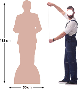 Desain Kustom Baru Gratis Berkualitas Tinggi Promosi Dapat Didaur Ulang Potongan Karton Berdiri Kustom - Product Image 1