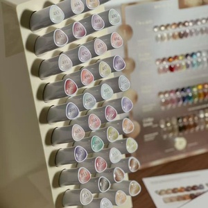 Rouni – Kit de vernis gel UV effet œil de chat froid, 40 couleurs, pour manucure professionnelle en salon, à retirer par trempage - Product Image 3