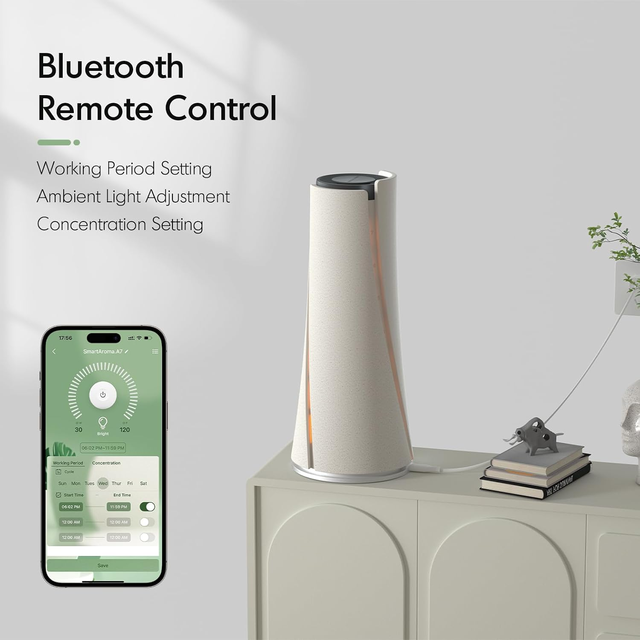 Smart Home Scent Waterless Essential Oil Fragrances Machine Luxury Scent Aroma Fragrance Dispenser Scent Diffuser Machine