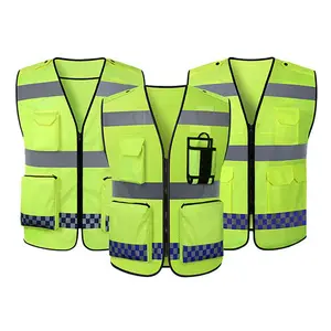 Industrial Wholesale Cheap Work Wear High Visibility Engineers Construction Reflective Safety Clothing Vest