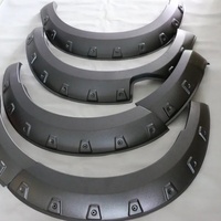 Guardabarros de Rueda Negro ABS KQD para Nissan Navara NP300/NP300 Frontier (2011-2021), Directo de Fábrica, 100% Probado, Protección y Decoración