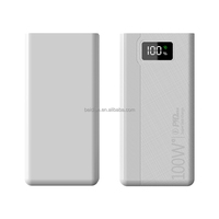 Batería Externa Recargable de 50000mAh con Carga Rápida PD de 20W y Entrada Tipo-C