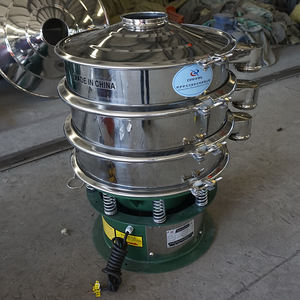 DAHAN Cassava Flour Sieving Sifter <b>Vibrating</b> Screen <b>Machine</b> 60/80/100 Mesh Rotary <b>Vibrator</b> Motor CE ISO Certified 0.75kw 1 Year - Product Image 1