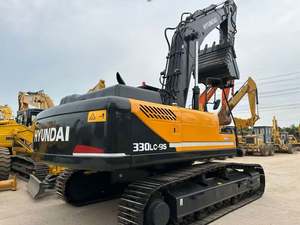 Excavatrice sur chenilles lourde Hyundai 330LC-9S, faible nombre d'heures, garantie 1 an, composants essentiels (moteur, pompe, engrenage, roulement), Shanghai - Product Image 3