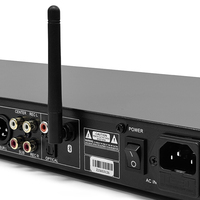 Préamplificateur audio professionnel DEKEN KP-100 II, processeur 8 canaux avec contrôle BT/USB/optique/WiFi, effet de réverbération pour système de karaoké PA
