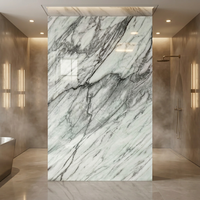 Dalle de marbre vert Oasis du désert de haute qualité pour sols de cuisine et salle de bain et marches d'escalier, surface polie, résistante aux rayures