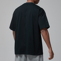 T-shirts décontractés à manches courtes pour hommes en coton 100% respirant et anti-froissement, surdimensionnés, pour le travail - Commande en gros