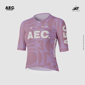 Maillot de cyclisme pour femme AEC.CYCLIST, manches courtes, spandex/polyester, respirant, séchage rapide, respectueux de l'environnement, pour VTT et vélo de route - Product Image 6
