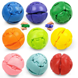 Giocattolo Antistress Espandibile a Forma di Palla, con Suono Cliccabile ASMR, Sfera Deformabile, Giocattolo Sensoriale Anti-Ansia - Product Image 1
