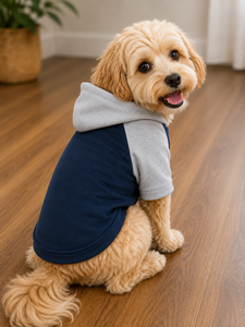 Sweat-shirt à capuche de style Wrangler haut de gamme pour animaux de compagnie, pull élégant pour chien et chat, vêtements décontractés confortables pour petits animaux - Product Image 3