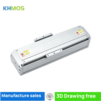 KHMOS HYS170 G2525 Módulo Lineal de 800mm con Router de Plegado Derecho, 80kg, 0.03mm, Puerto de Extracción de Polvo