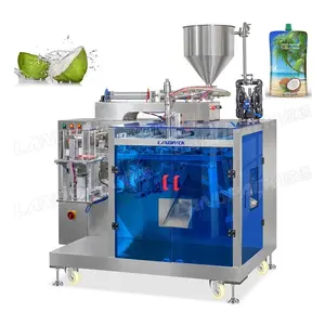 Landpack LDSP-160L Coconut Water Doypack Spout Pouch Filling And Sealing Packaging Machines Machine