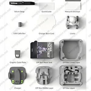 Robot de compagnie IA avancé <span class=keywords><strong>Loona</strong></span> en gros avec télécommande, recharge automatique et capacités de programmation, intégrant ChatGPT - Product Image 4