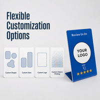 Plaque NFC QR personnalisée en acrylique NTAG215 13,56 MHz avec impression de logo sur mesure, vente en gros directe usine