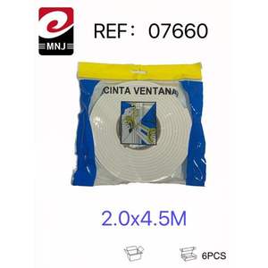 Bande adhésive d'étanchéité pour fenêtres Mnj Door Gap Tape Cinta Ventana 2.0x4.5M - Product Image 1