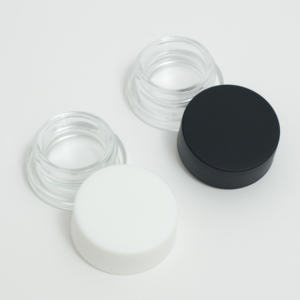 Cannacoast โหลแก้วเข้มข้นแบบกำหนดเองสำหรับเด็กหมวกพลาสติกสีขาว/ดำพิมพ์โลโก้ที่กำหนดเองสำหรับการดูแลผิวรอบดวงตาบนใบหน้าดอกไม้ - Product Image 2