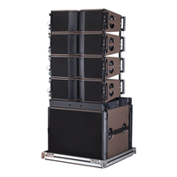 Sistema de Altavoces Line Array de 2 Vías LA-208 con Dos Altavoces de 8 Pulgadas, Altavoz de Largo Alcance para Conciertos, Altavoz Ultra Bass Individual de 18 Pulgadas