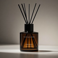 Ensemble diffuseur de parfum à bâtonnets sous marque privée avec boîte, conçu pour les marques de parfums personnalisées, offrant une diffusion de parfum stable